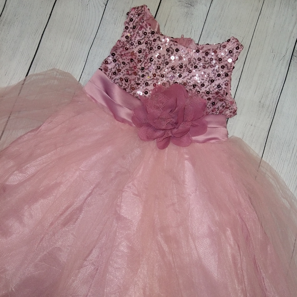 Mauve Sequin Dress